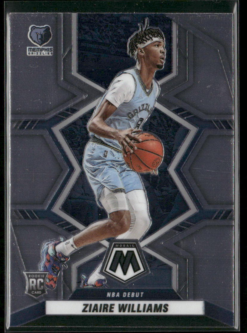 Ziaire Williams 2021-22 Panini Mosaic #273 Memphis Grizzlies