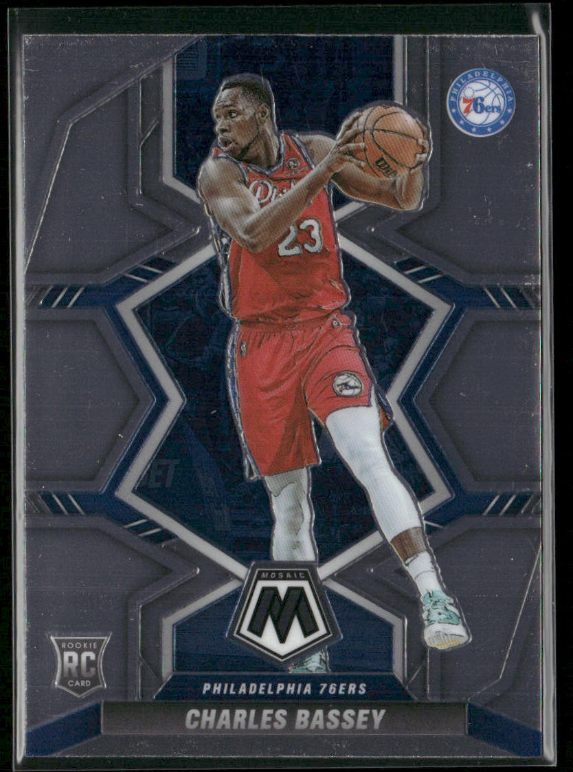 Charles Bassey 2021-22 Panini Mosaic #242 RC Philadelphia 76ers