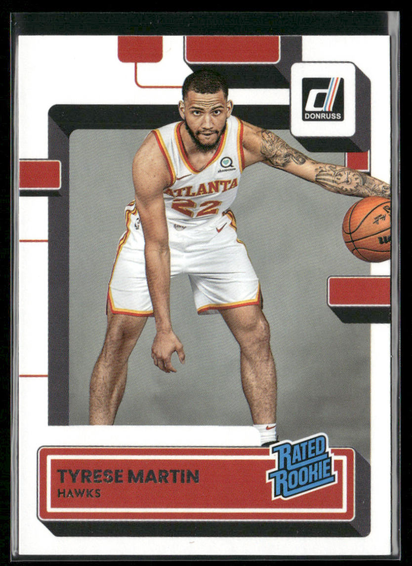 Tyrese Martin 2022-23 Donruss #243 RC Atlanta Hawks