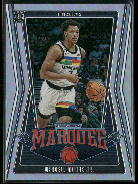 Wendell Moore Jr. 2022-23 Panini Chronicles #238 RC Minnesota Timberwolves