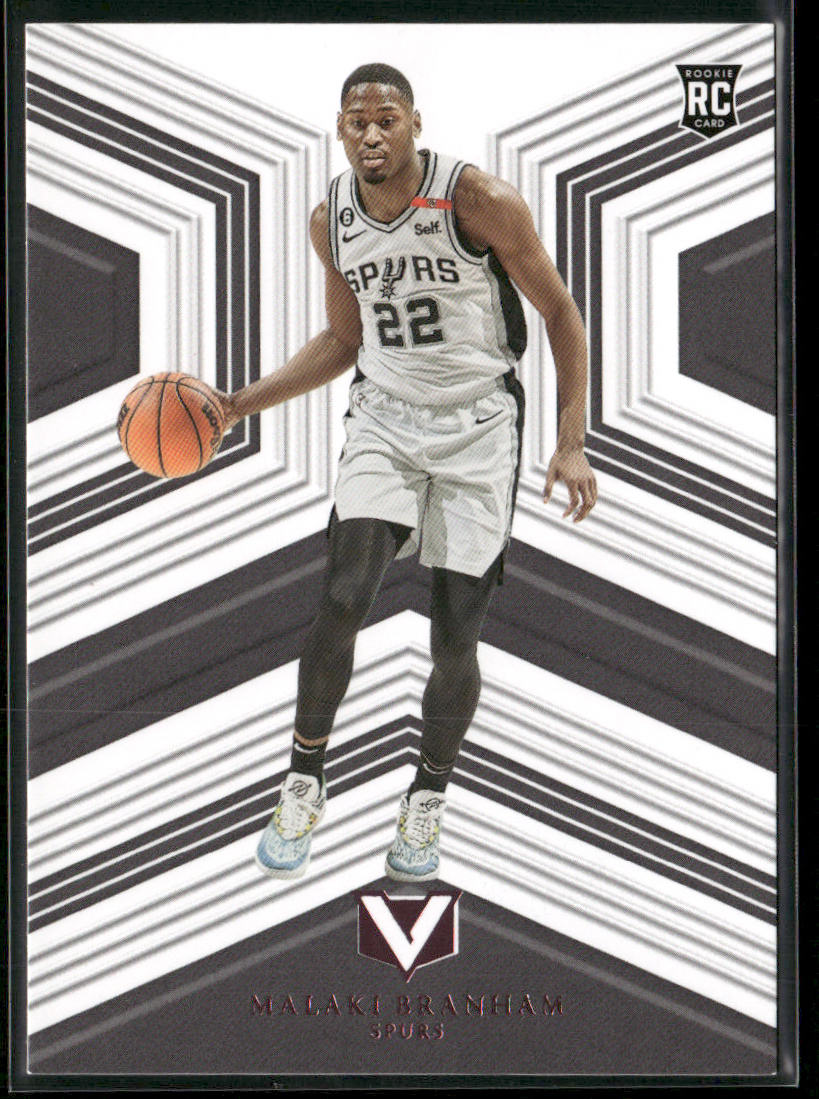 Malaki Branham 2022-23 Panini Chronicles #186 RC San Antonio Spurs
