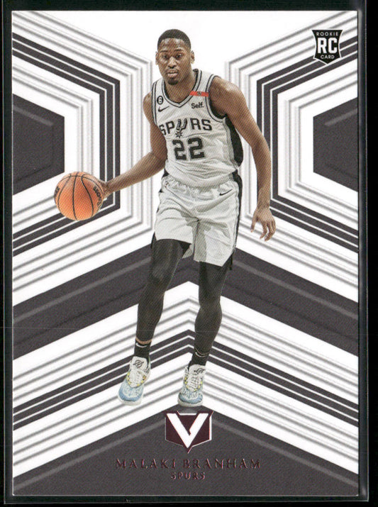 Malaki Branham 2022-23 Panini Chronicles #186 RC San Antonio Spurs