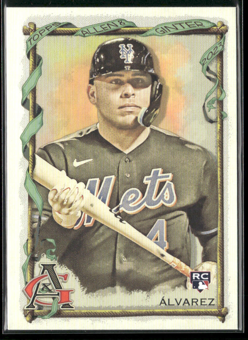 Francisco Álvarez 2023 Topps Allen & Ginter #123 RC New York Mets