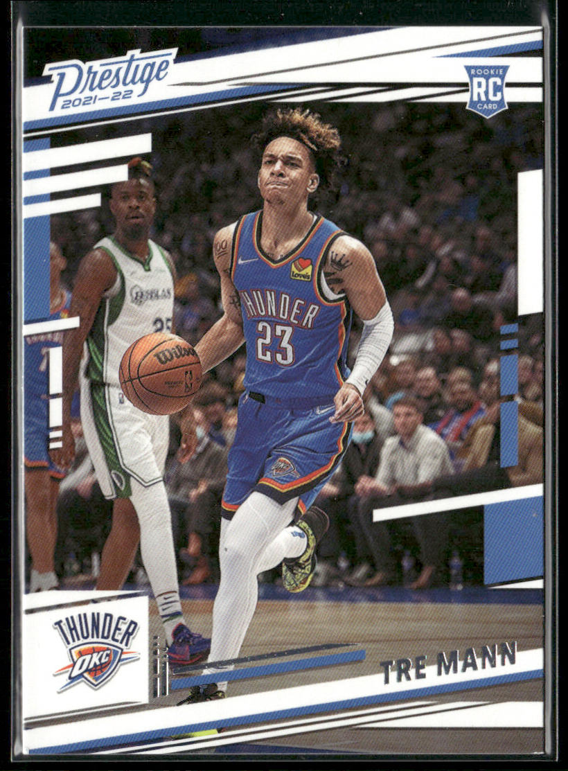 Tre Mann 2021-22 Panini Chronicles #53 RC Oklahoma City Thunder