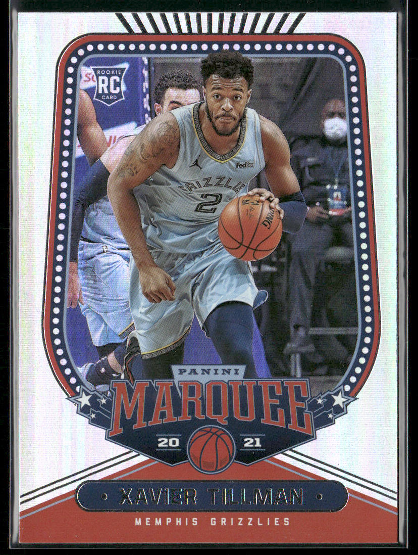 Xavier Tillman 2020-21 Panini Chronicles #242 RC Memphis Grizzlies