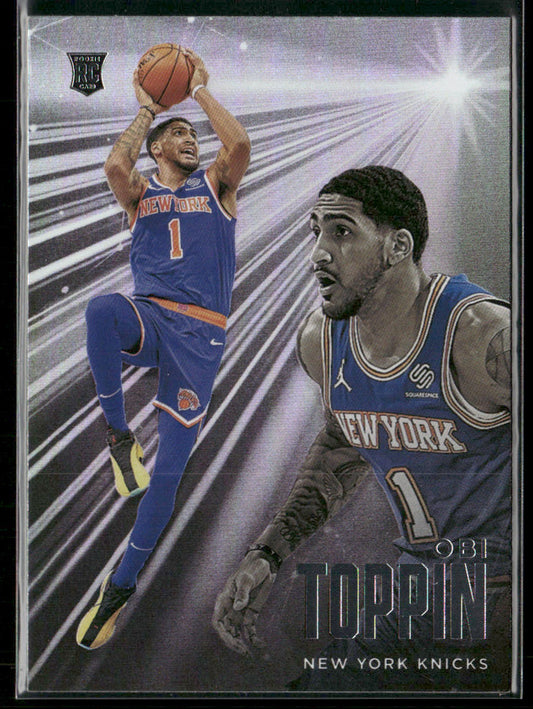 Obi Toppin 2020-21 Panini Chronicles #205 RC New York Knicks