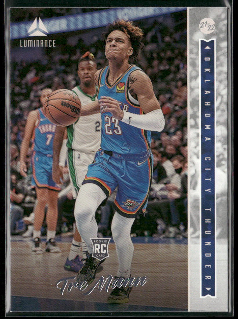 Tre Mann 2021-22 Panini Chronicles #258 Oklahoma City Thunder