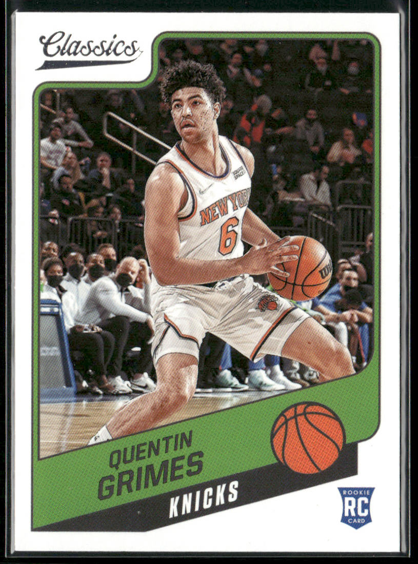 Quentin Grimes 2021-22 Panini Chronicles #173 RC New York Knicks