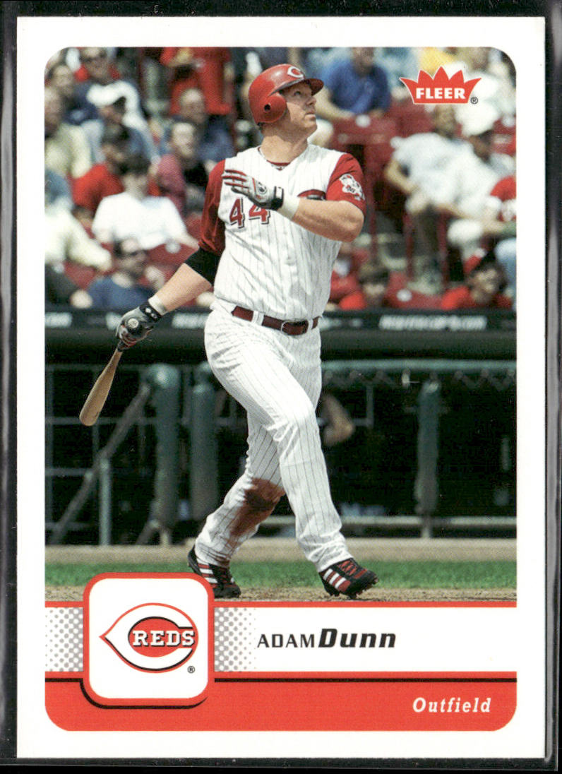Adam Dunn 2006 Fleer #308 Cincinnati Reds