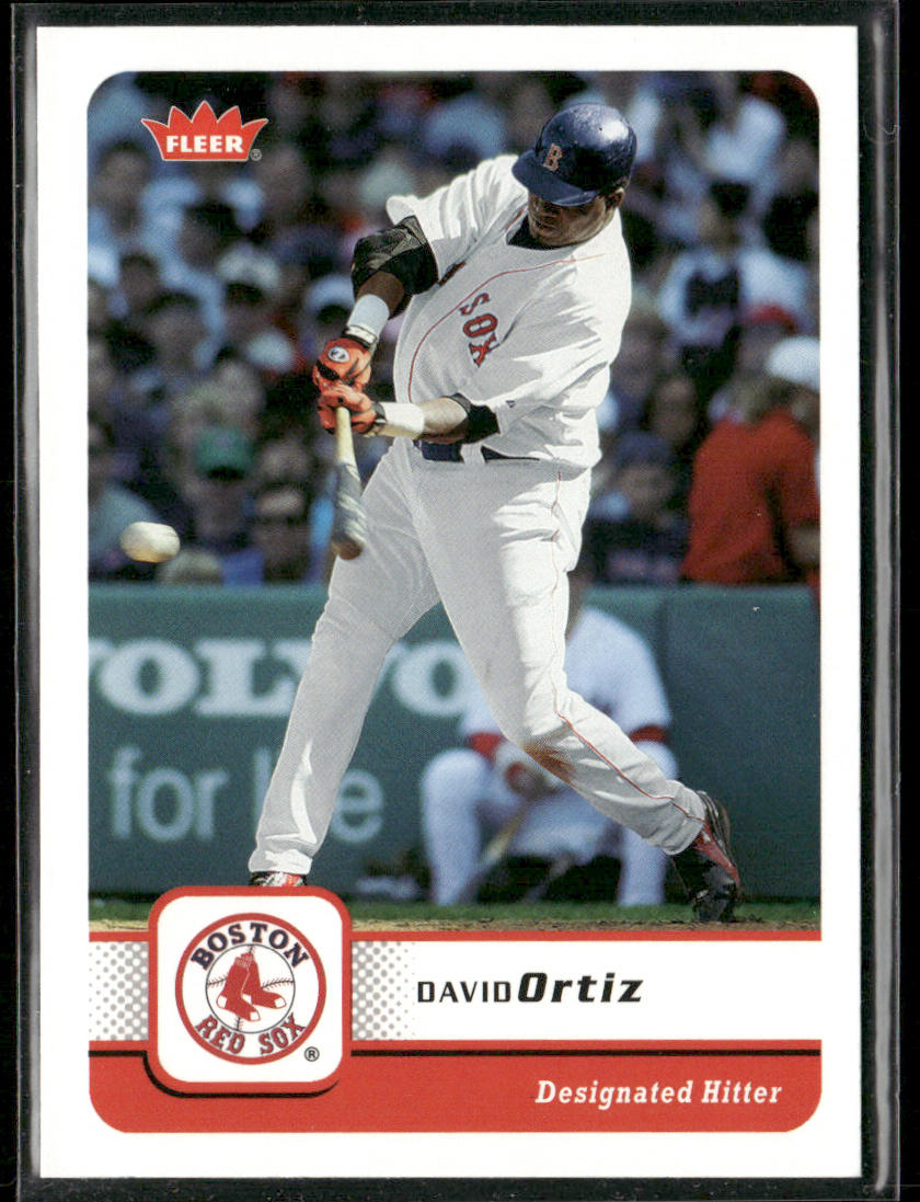 David Ortiz 2006 Fleer #296 Boston Red Sox