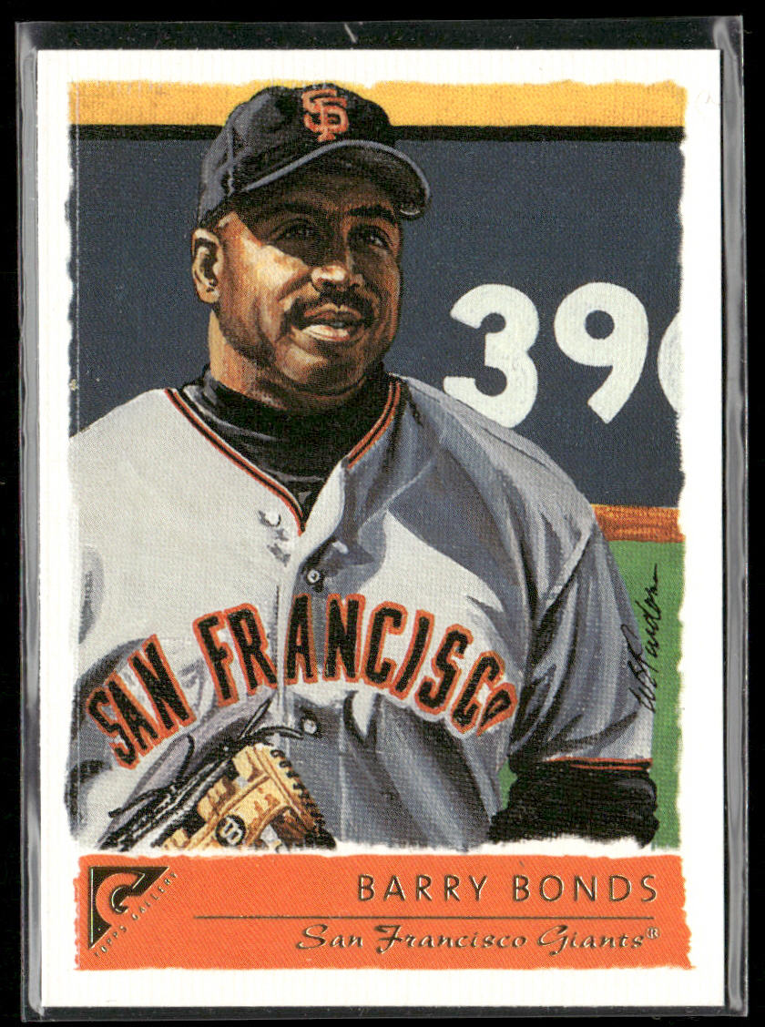 Barry Bonds 2001 Topps Gallery #34 San Francisco Giants