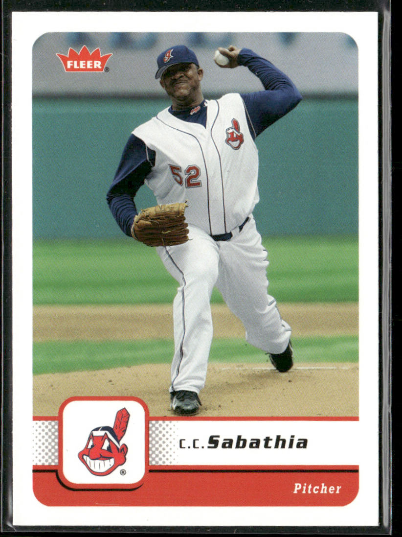 C.C. Sabathia 2006 Fleer #166 Cleveland Indians