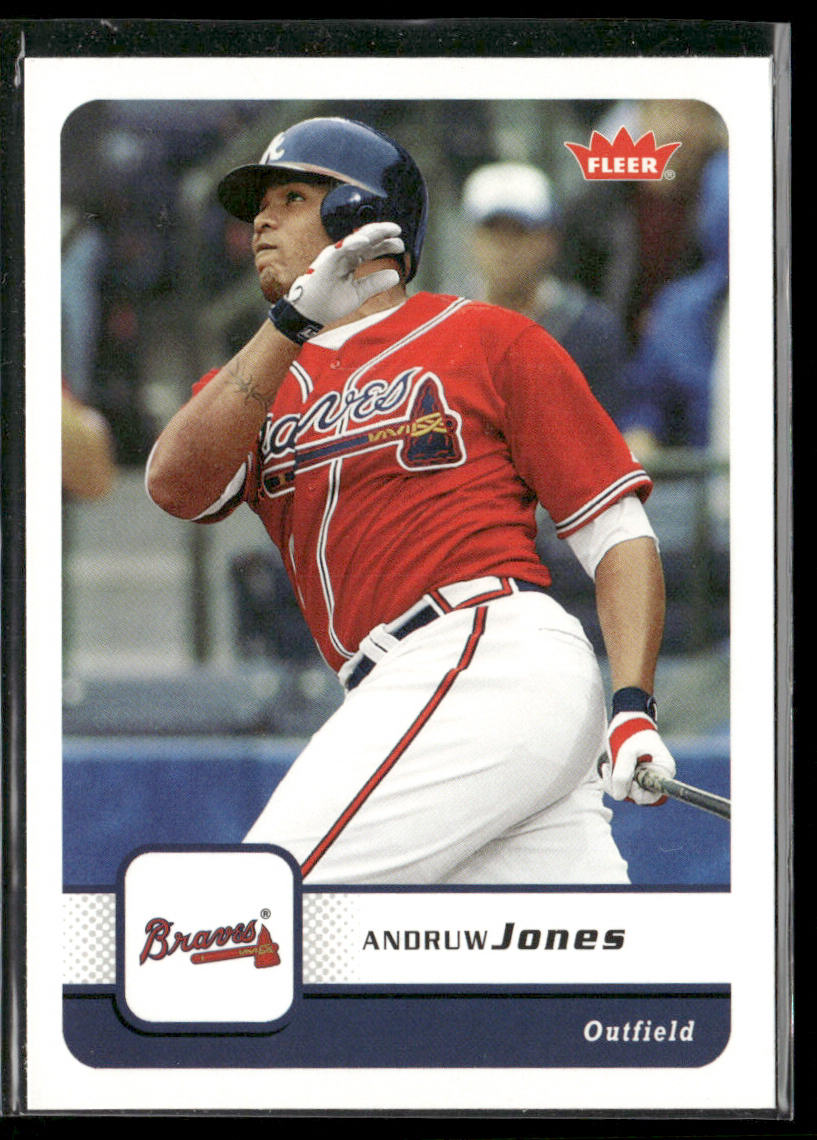 Andruw Jones 2006 Fleer #56 Atlanta Braves