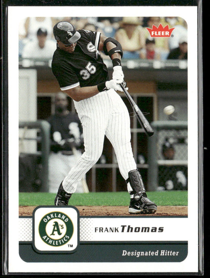 Frank Thomas 2006 Fleer #375 Oakland Athletics