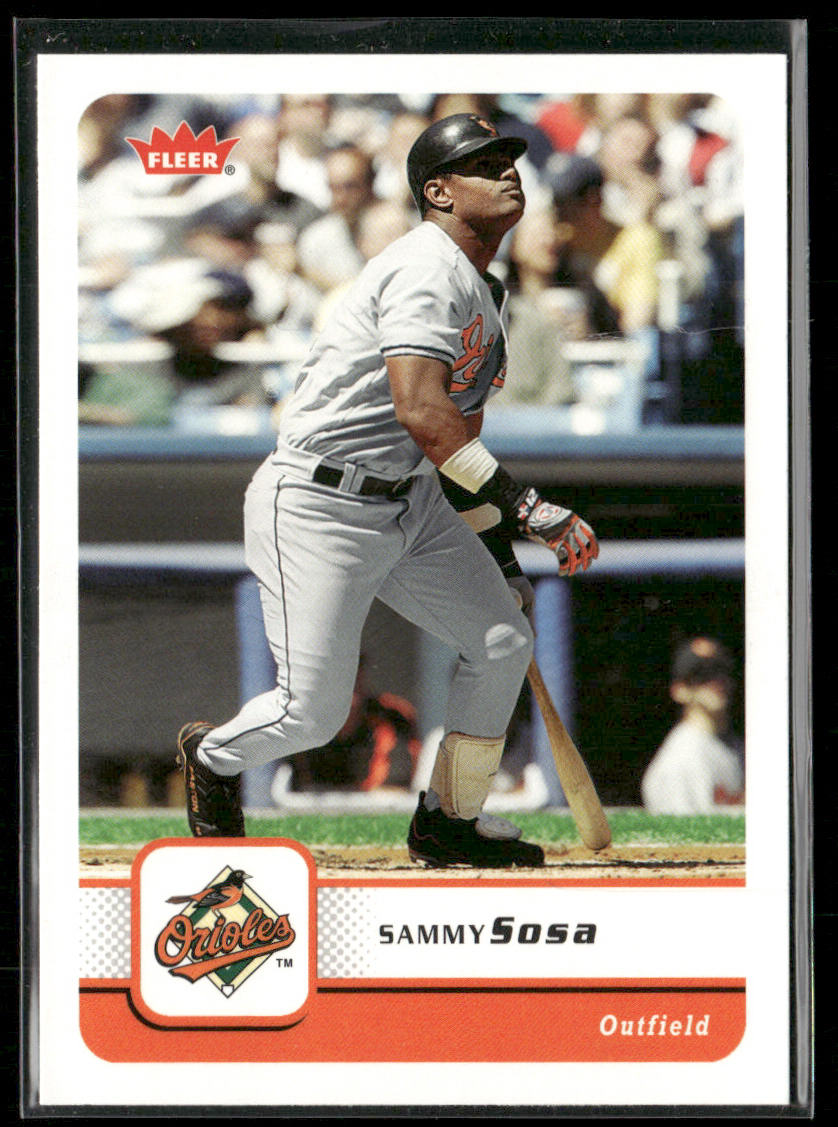 Sammy Sosa 2006 Fleer #243 Baltimore Orioles