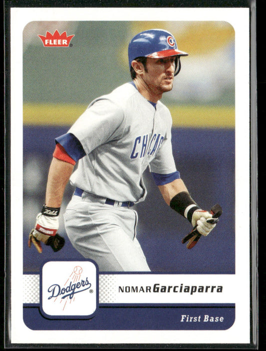 Nomar Garciaparra 2006 Fleer #107 Los Angeles Dodgers