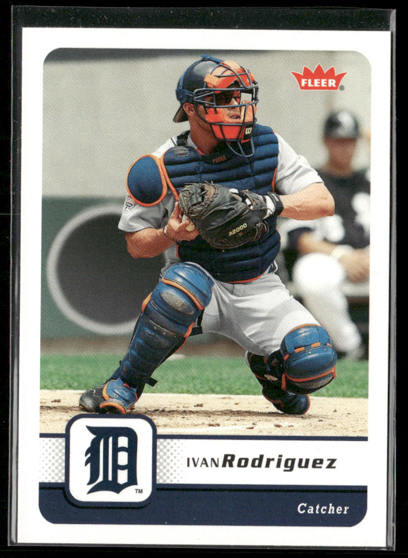 Ivan Rodriguez 2006 Fleer #350 Detroit Tigers