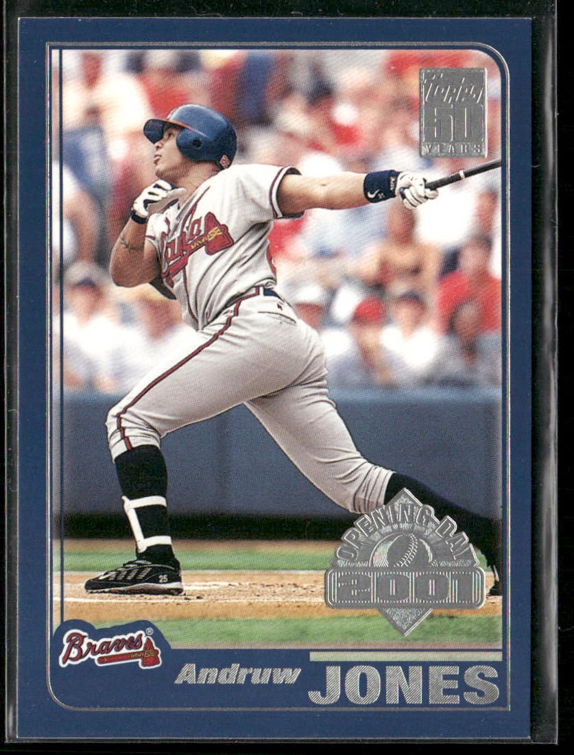 Andruw Jones 2001 Topps Opening Day #109 Atlanta Braves
