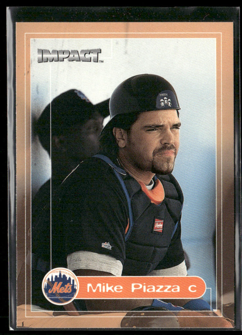 Mike Piazza 2000 Fleer Impact #29 New York Mets