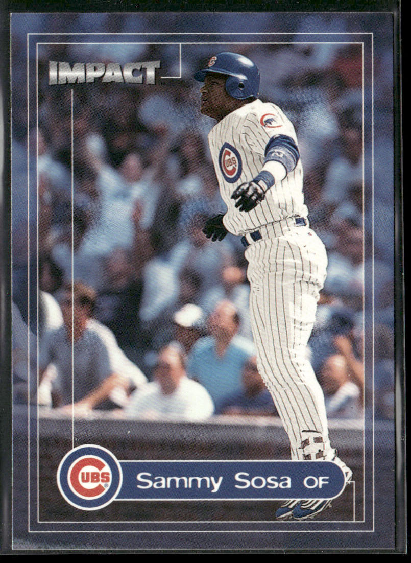 Sammy Sosa 2000 Fleer Impact #70 Chicago Cubs