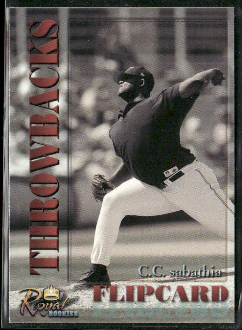 CC Sabathia / Brad Baisley 2001 Royal Rookies Throwbacks #39