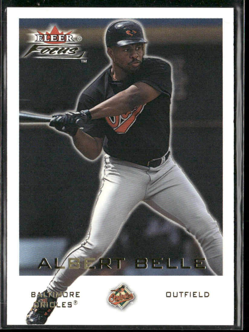 Albert Belle 2001 Fleer Focus #42 Baltimore Orioles