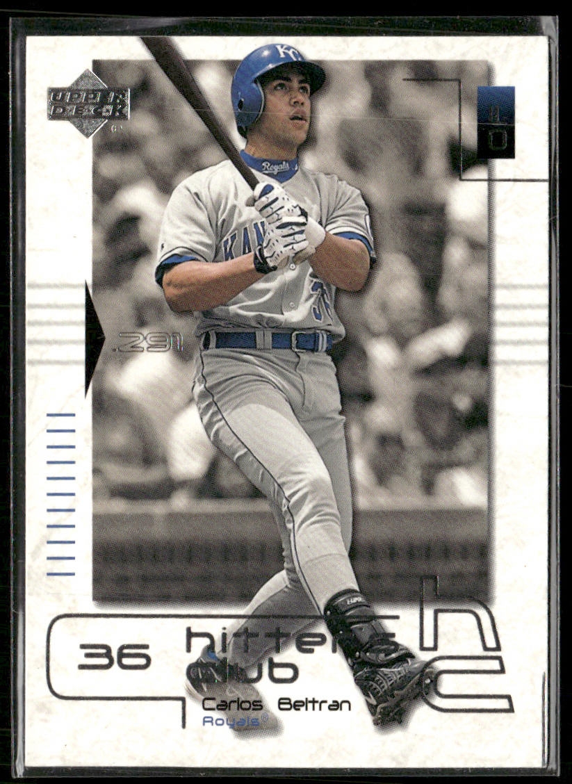 Carlos Beltran 2000 Upper Deck Hitter's Club #43 Kansas City Royals