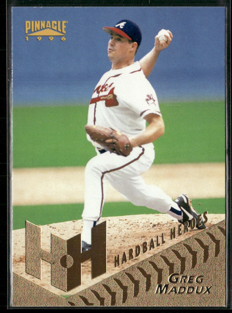 Greg Maddux 1996 Pinnacle #254 Atlanta Braves