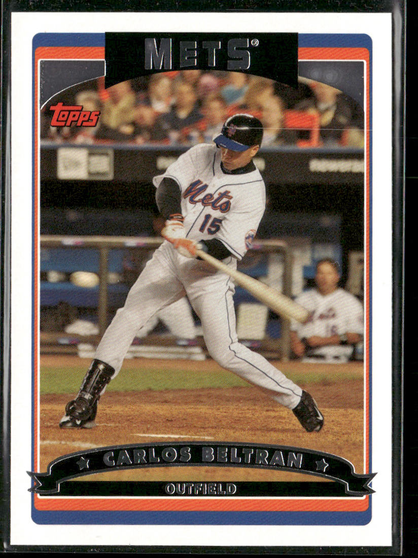 Carlos Beltran 2006 Topps #520 New York Mets