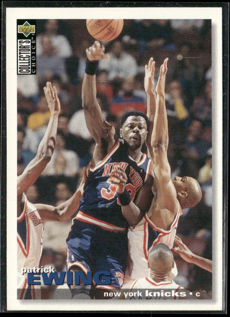 Patrick Ewing 1995-96 Collector's Choice #244 New York Knicks