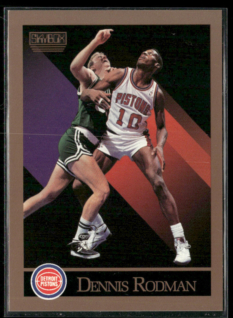 Dennis Rodman 1990-91 SkyBox #91 Detroit Pistons