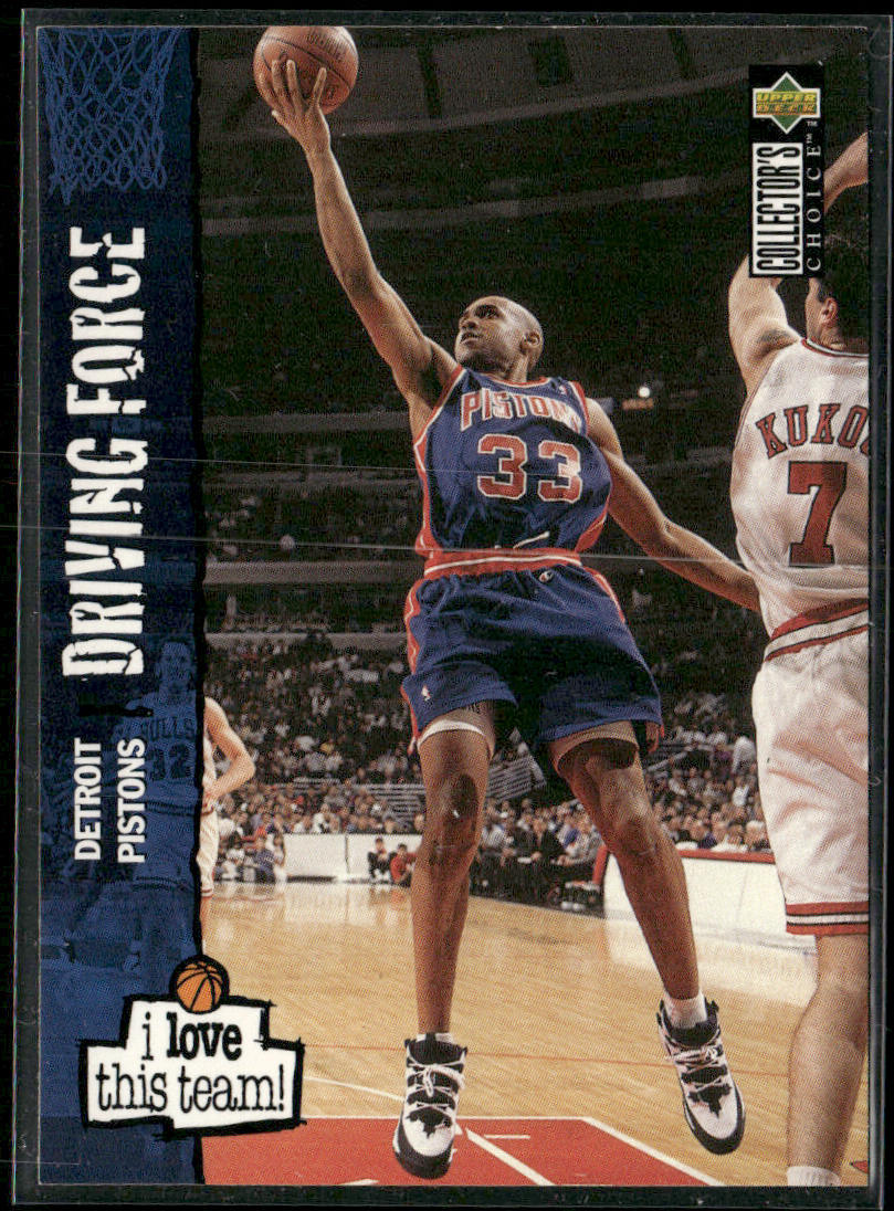 Grant Hill 1995-96 Collector's Choice Portuguese II #163 Detroit Pistons