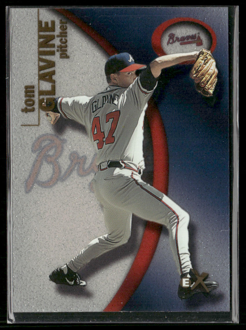 Tom Glavine 2001 Fleer E-X #40 Atlanta Braves