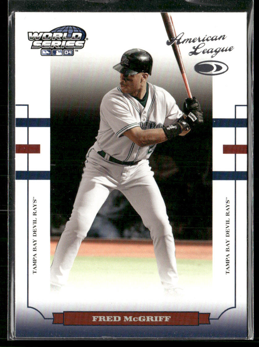 Fred McGriff 2004 Donruss World Series #WS-165 Tampa Bay Devil Rays