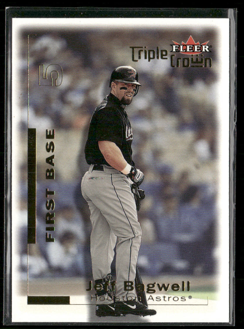 Jeff Bagwell 2001 Fleer Triple Crown #42 Houston Astros