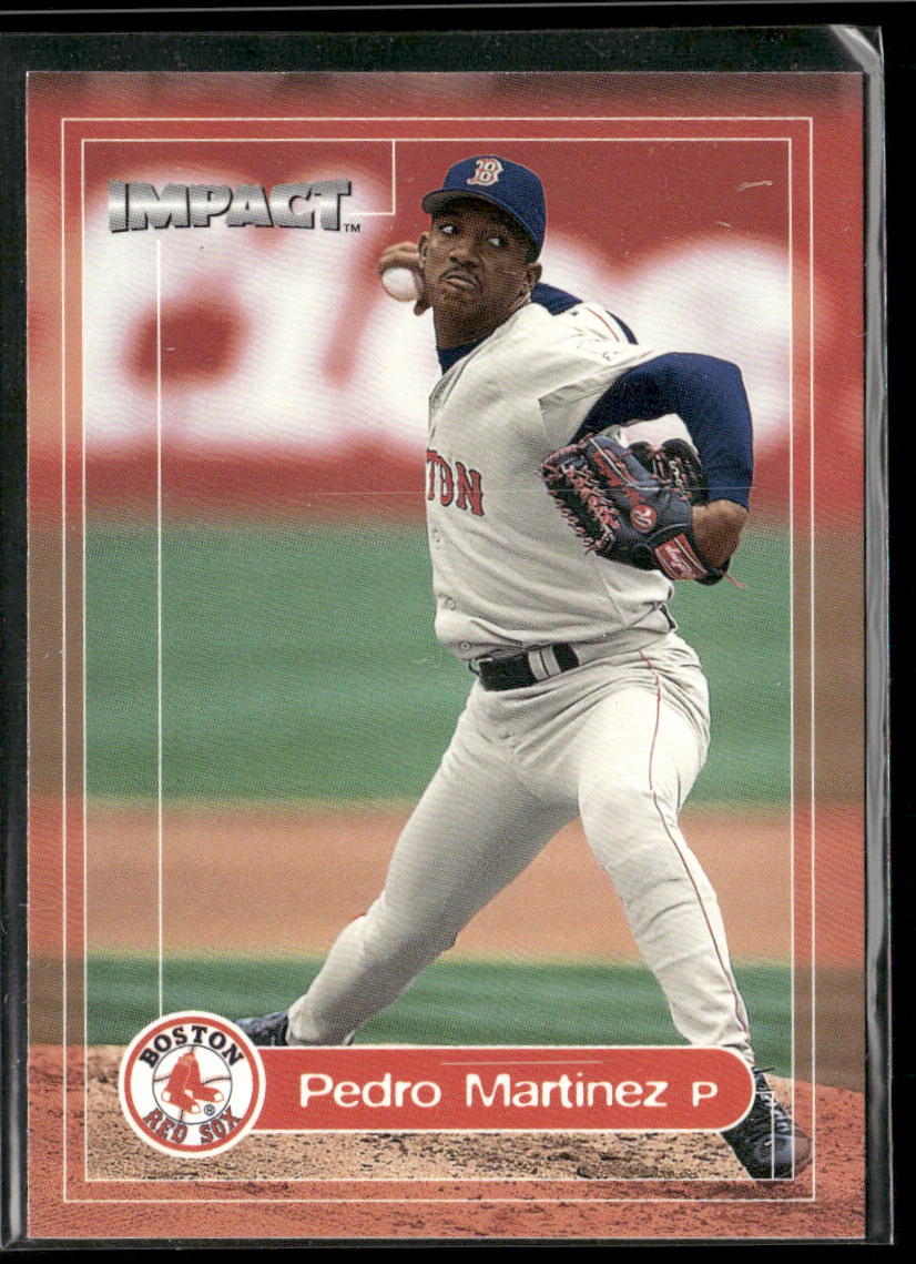 Pedro Martinez 2000 Fleer Impact #81 Boston Red Sox front