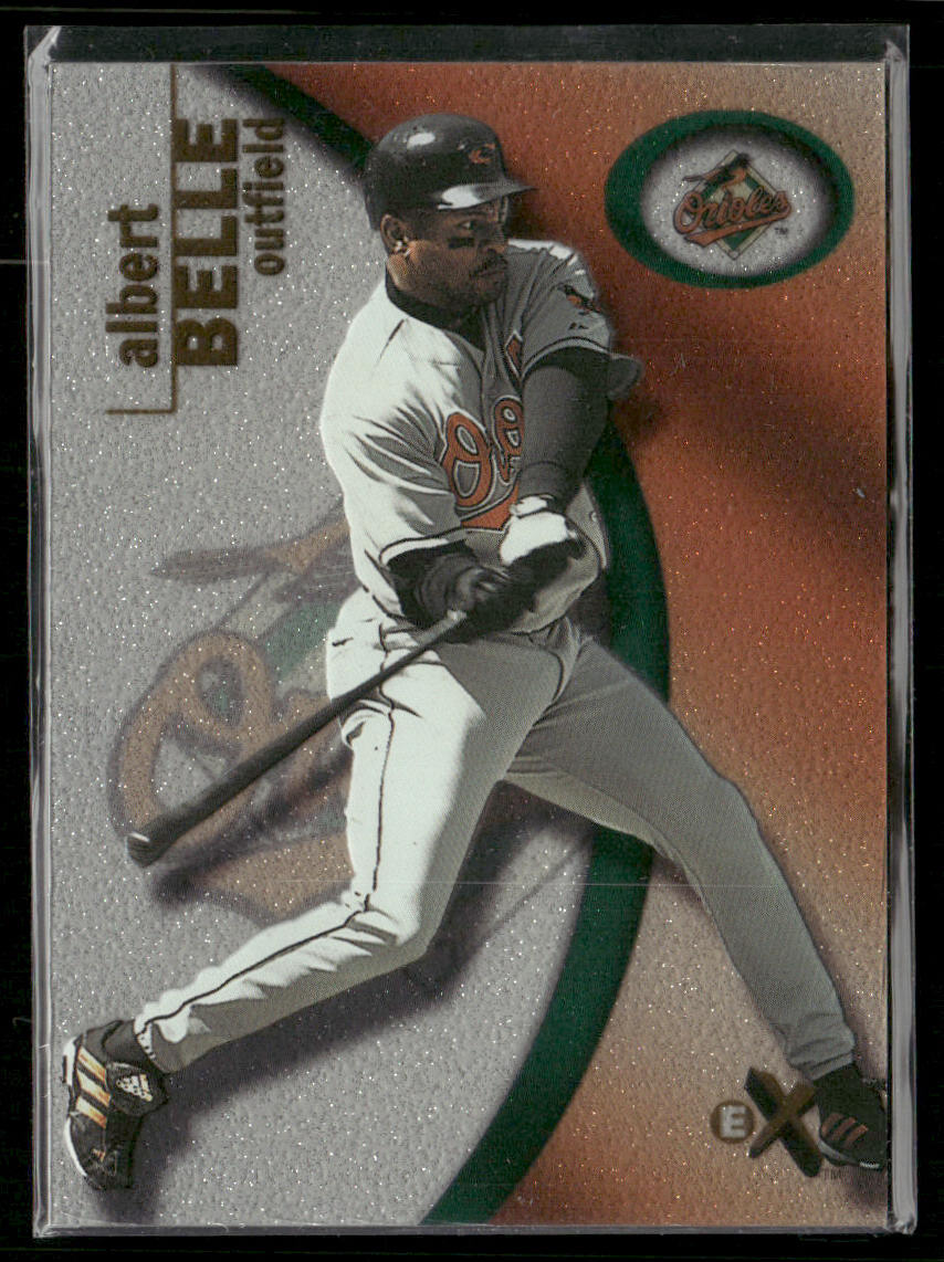 Albert Belle 2001 Fleer E-X #82 Baltimore Orioles
