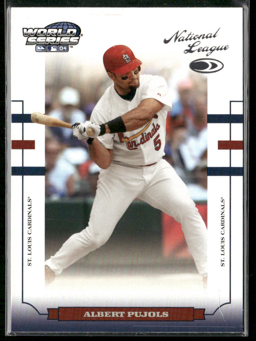 Albert Pujols 2004 Donruss World Series #WS-155 St. Louis Cardinals
