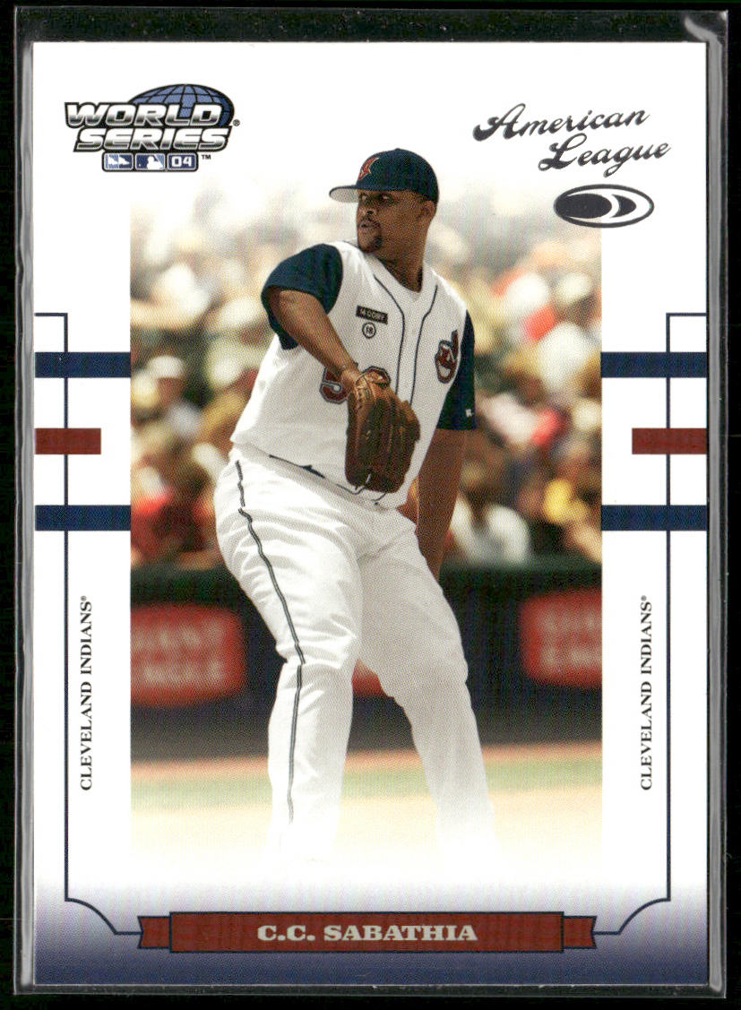 CC Sabathia 2004 Donruss World Series #WS-57 Cleveland Indians