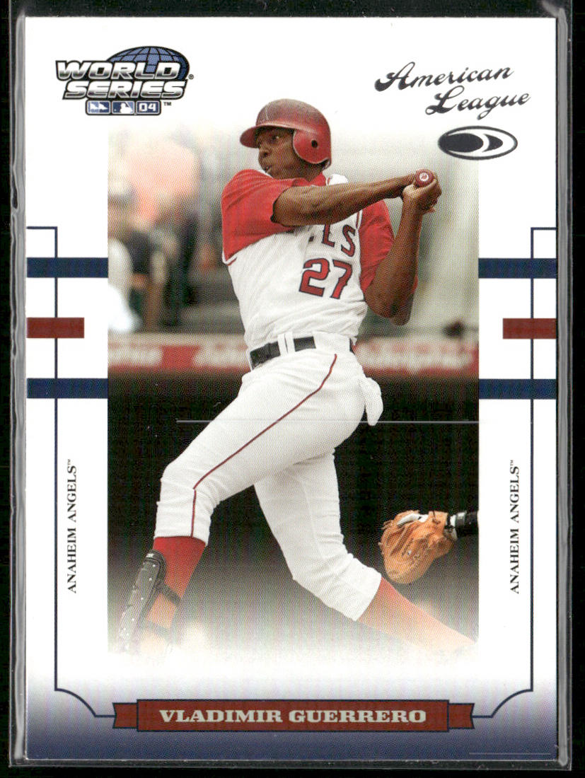 Vladimir Guerrero 2004 Donruss World Series #WS-6 Anaheim Angels