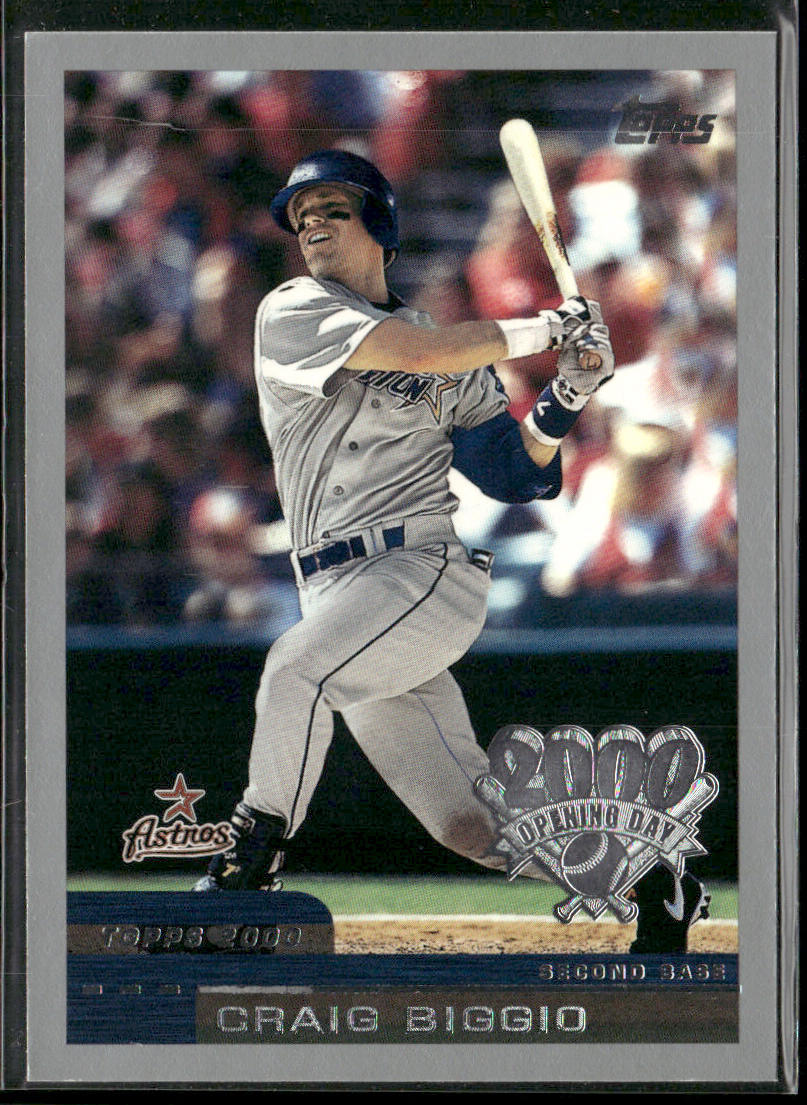 Craig Biggio 2000 Topps Opening Day #114 Houston Astros front