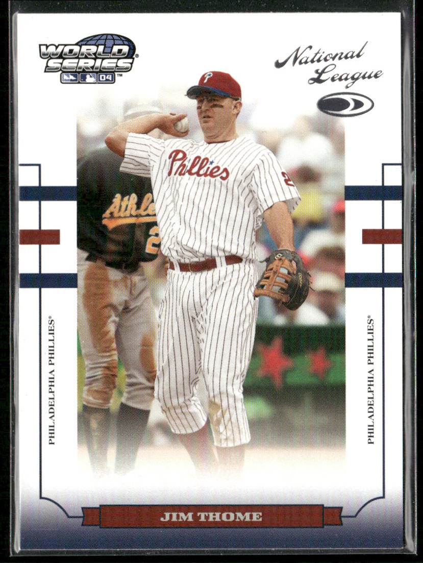Jim Thome 2004 Donruss World Series #WS-137 Philadelphia Phillies