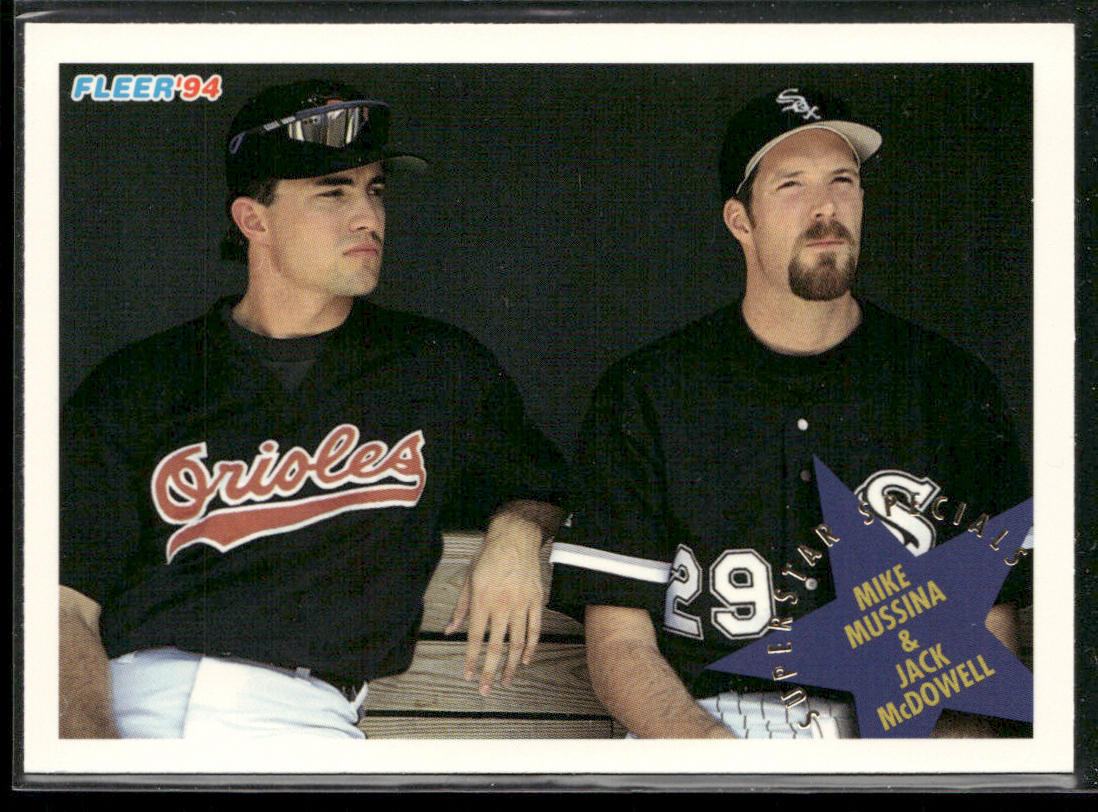 Mike Mussina / Jack McDowell 1994 Fleer #708
