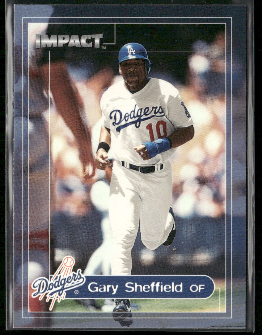 Gary Sheffield 2000 Fleer Impact #52 Los Angeles Dodgers