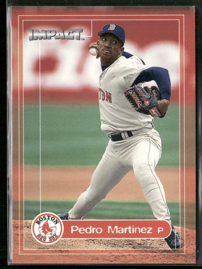 Pedro Martinez 2000 Fleer Impact #81 Boston Red Sox front