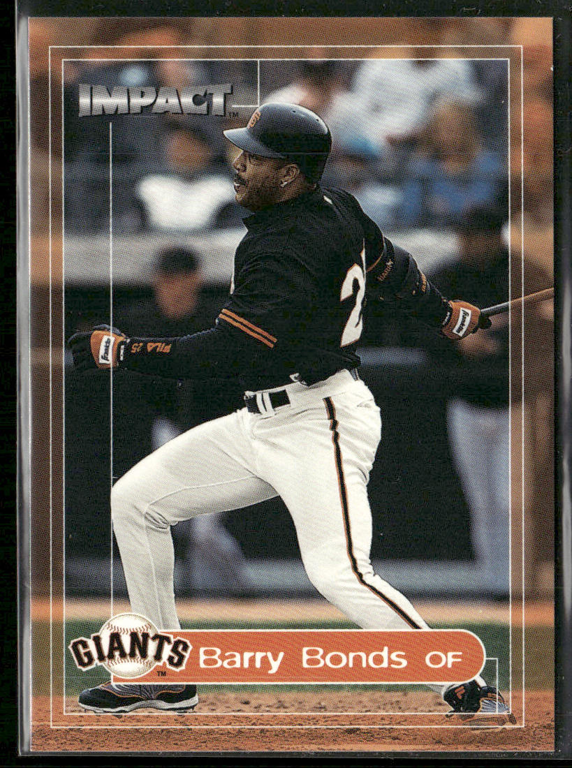 Barry Bonds 2000 Fleer Impact #176 San Francisco Giants front
