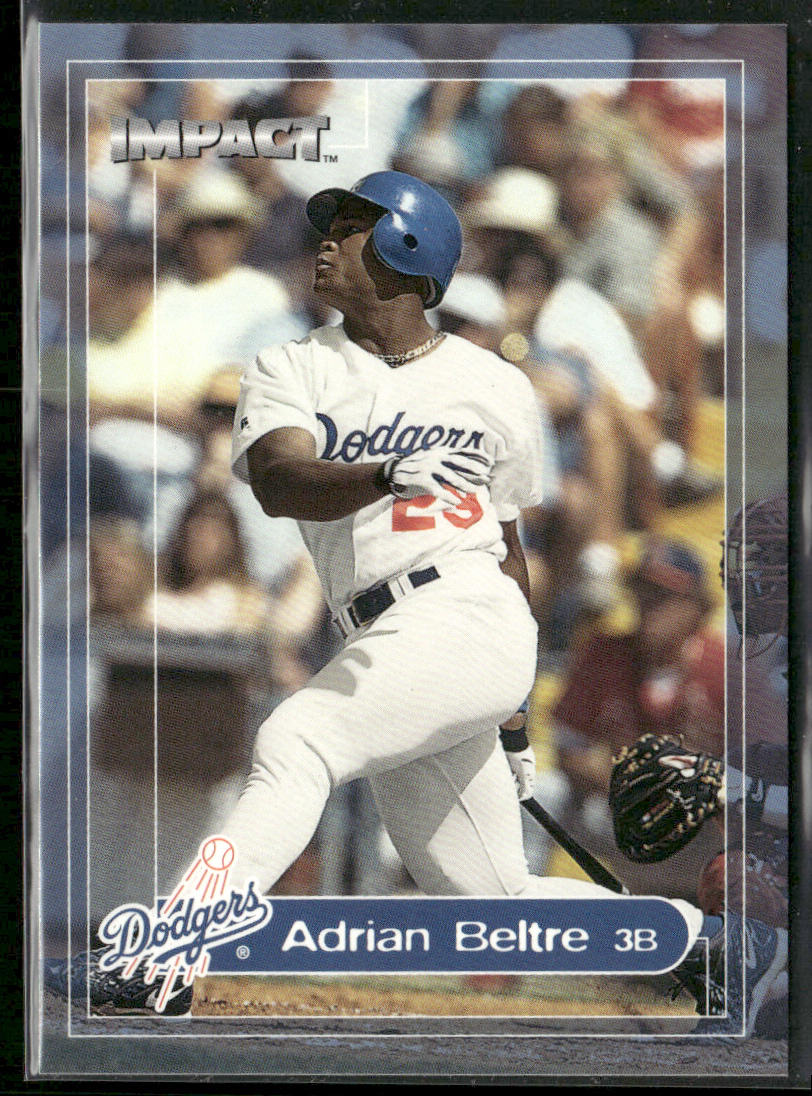 Adrian Beltre 2000 Fleer Impact #19 Los Angeles Dodgers