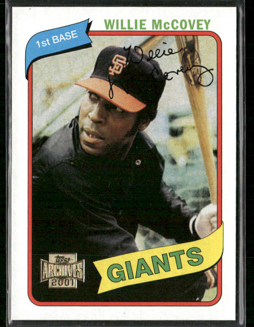 Willie McCovey 2001 Topps Archives #158 San Francisco Giants