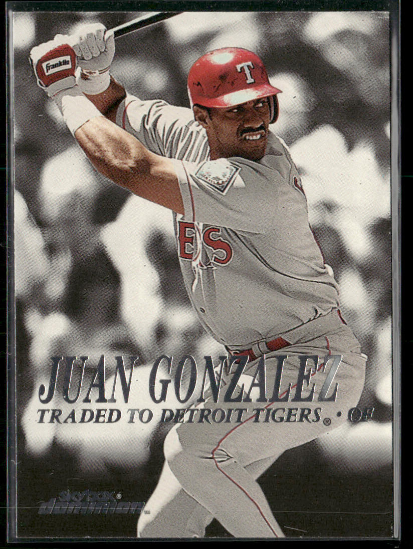 Juan Gonzalez 2000 SkyBox Dominion #51 Detroit Tigers