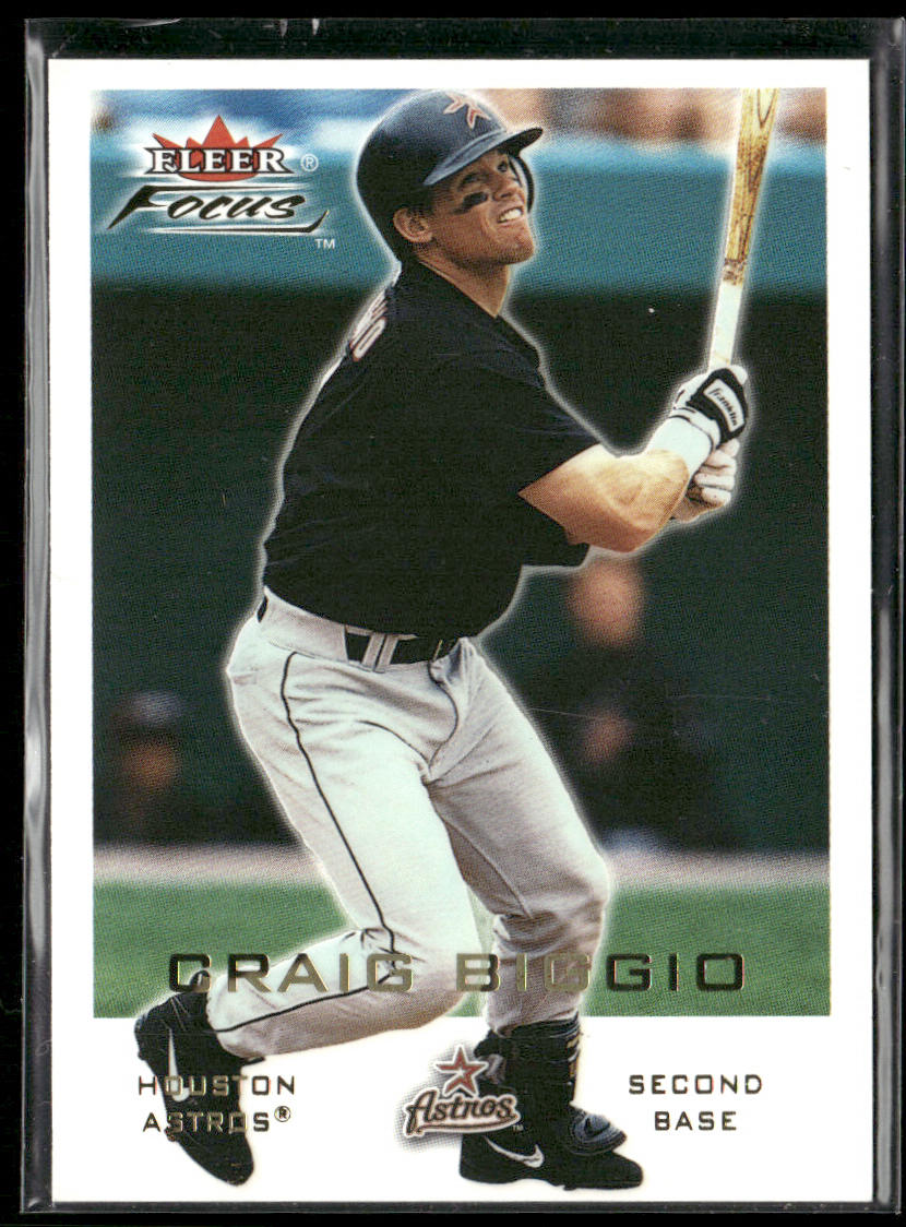 Craig Biggio 2001 Fleer Focus #165 Houston Astros